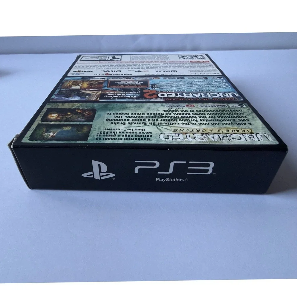 Uncharted Dual Pack 1‎ & 2 - Sony PlayStation 3 - CIB Slipcover & Both Manuals